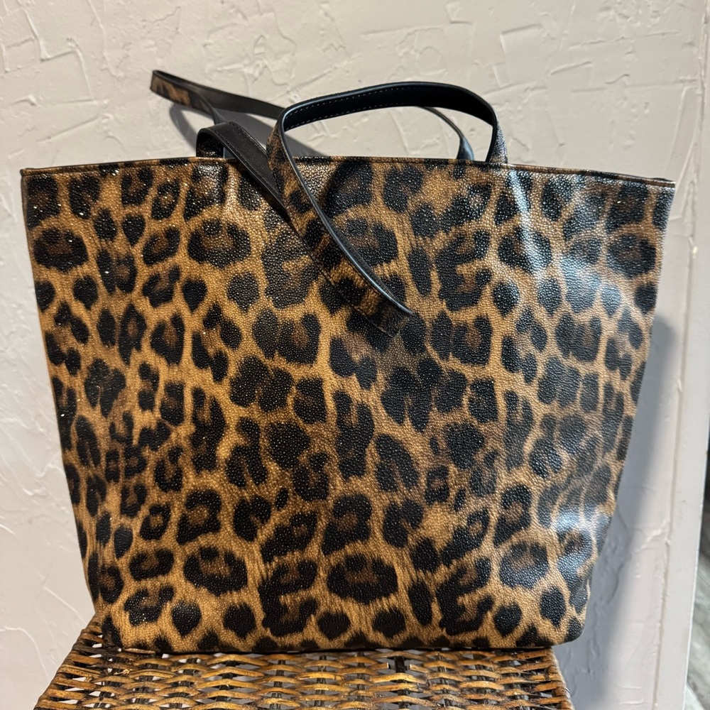Chico's Cheetah Print Tote